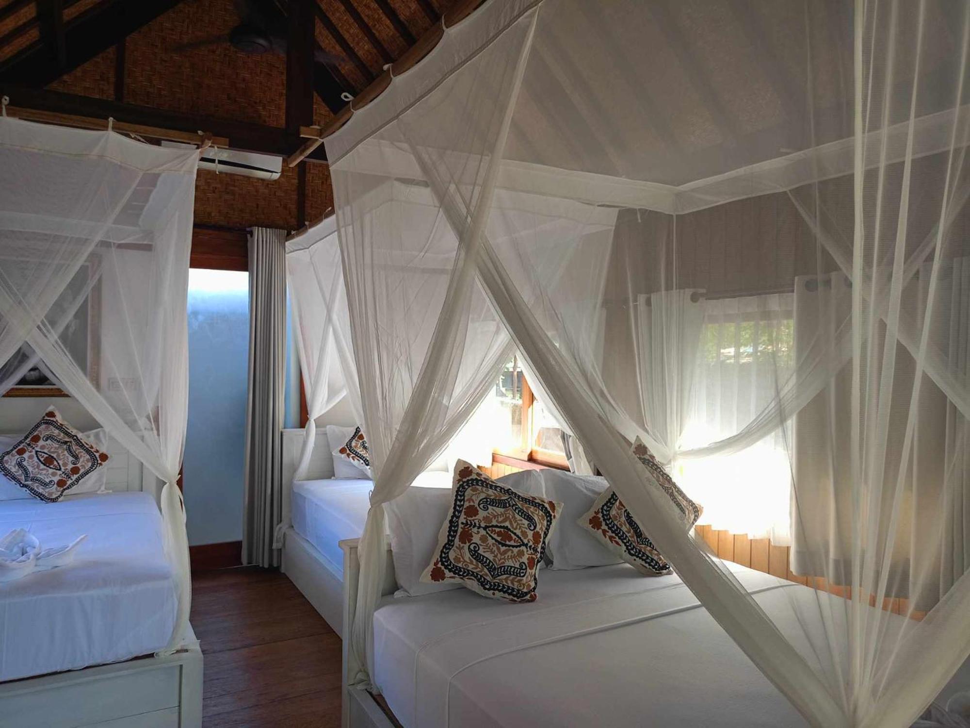 Bintang Tiga Bungalows Gili Air Extérieur photo