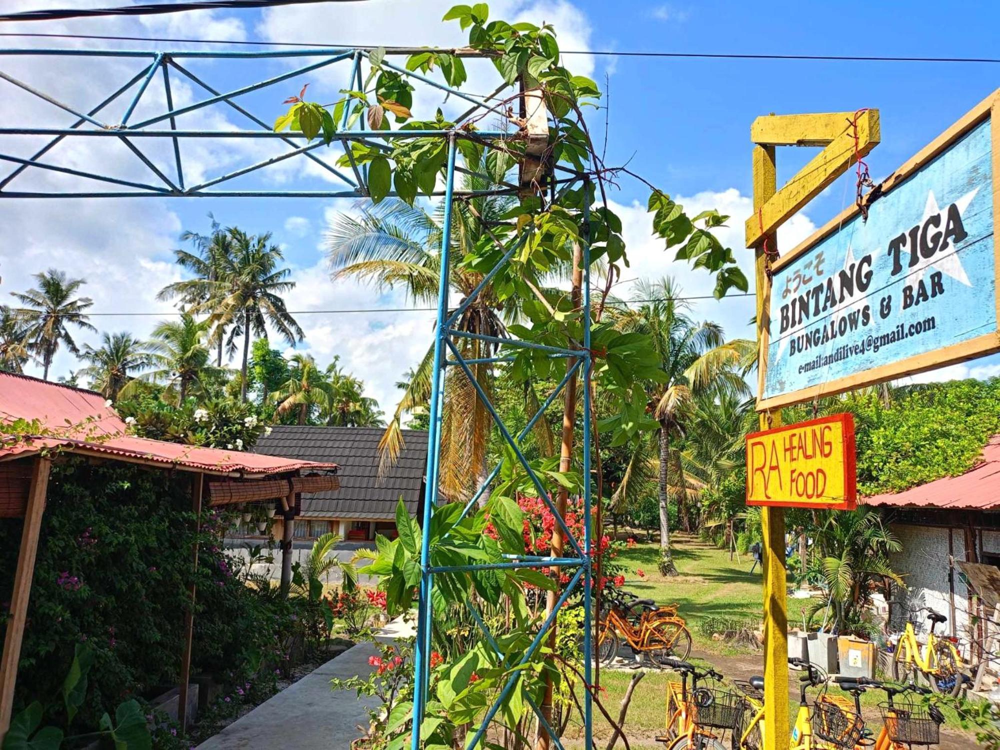 Bintang Tiga Bungalows Gili Air Extérieur photo