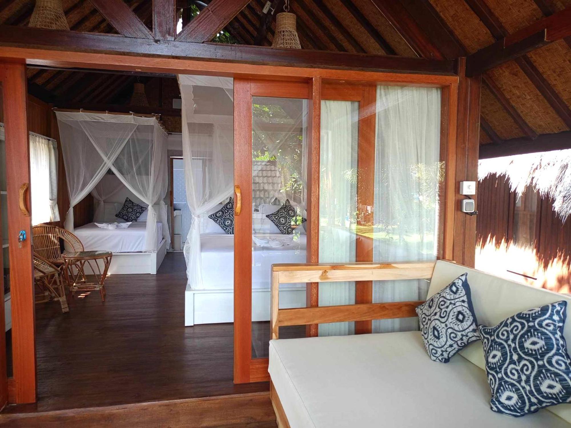 Bintang Tiga Bungalows Gili Air Extérieur photo
