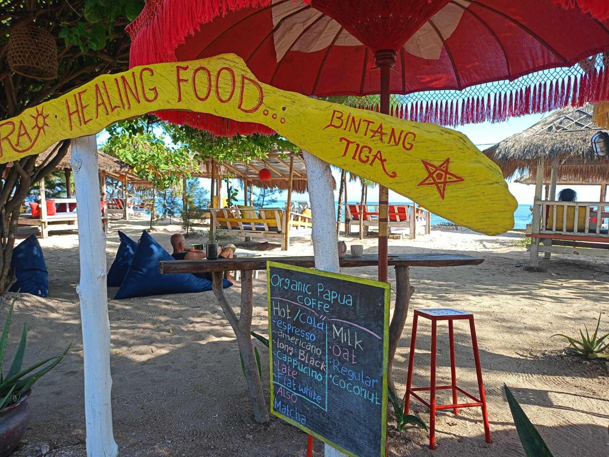 Bintang Tiga Bungalows Gili Air Extérieur photo