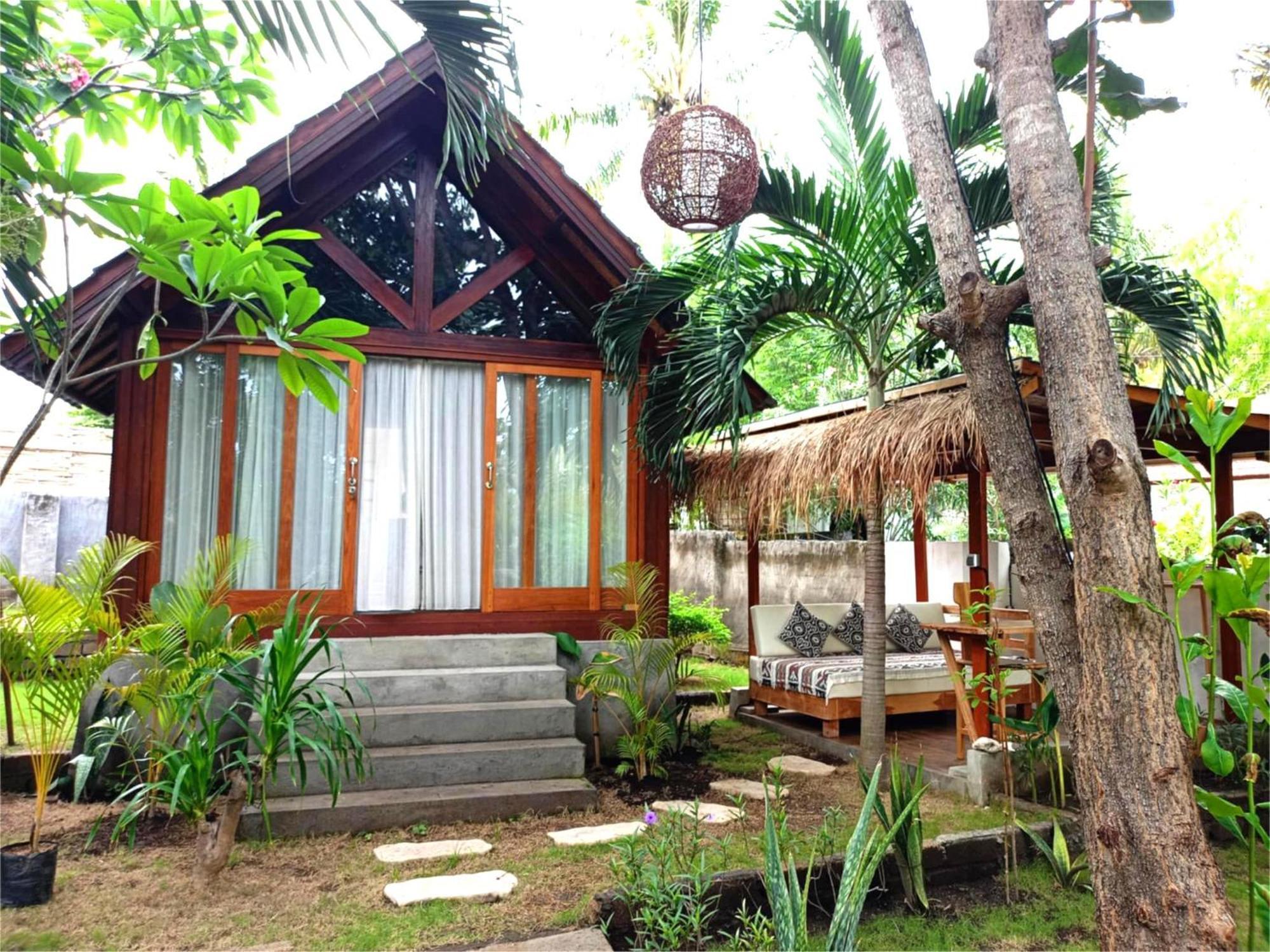 Bintang Tiga Bungalows Gili Air Extérieur photo