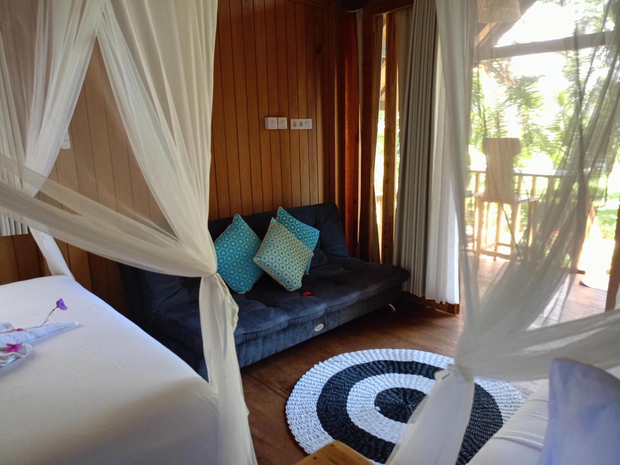 Bintang Tiga Bungalows Gili Air Extérieur photo